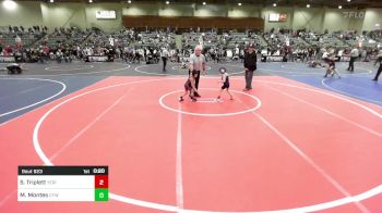 40 lbs Consi Of 8 #1 - Sawyer Triplett, Yerington Lions WC vs Maximus Montes, Cyw