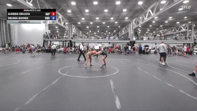 110 lbs Round 2 - Alessia DeLucia, Razor PinkWave vs Selena Batres, South Side WC