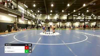 285 lbs Rr Rnd 4 - Nic Mello, Christian Brothers Academy vs Brody Hofmann, St. Anthony