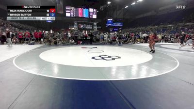 138 lbs Cons. Rd Of 32 - Reza Massjouni, VA vs Bryson Burton, OK