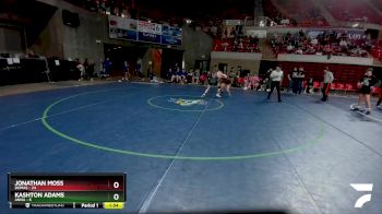 126 lbs Round 3 (8 Team) - Jonathan Moss, Dumas vs Kashton Adams, Anna