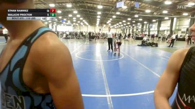 119 lbs Round Of 32 - Ayden Rios, PA vs Immanuel Vanderpool, GA