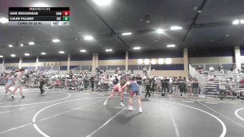 165 lbs Consi Of 32 #2 - Jake Broadhead, Crimson Cliffs vs Caleb Palmer, Red Mountain WC