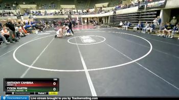 195 lbs Round 2 (4 Team) - Tyson Martin, LaCrosse Aquinas vs Anthony Cambria, Hersey