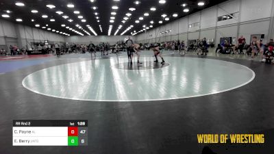 102 lbs Rr Rnd 2 - Colby Payne, Aggression Legionaries 1 vs Eli Berry, Untouchables 12u Black