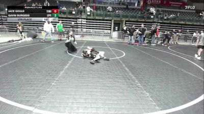 55 lbs 5th Place - Jace Gould, Toms River vs Gavin Burgess, Upper Township