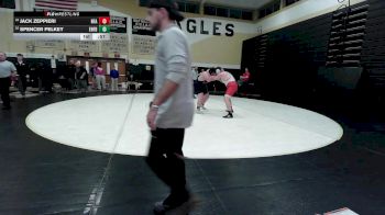 285 lbs Consi Of 8 #1 - Jack Zeppieri, Norwich Free Academy vs Spencer Pelkey, Enfield