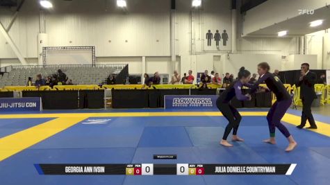 Julia Donielle Countryman vs Georgia Ann Ivsin 2025 World IBJJF Jiu-Jitsu No-Gi Championship