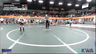 61 lbs Semifinal - Riott Gates, Elgin Wrestling vs Wyatt Lancaster, Norman Grappling Club