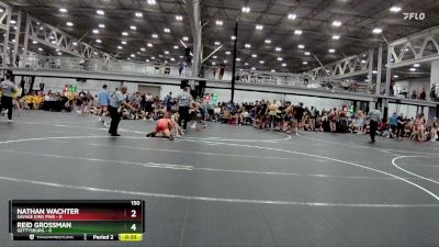 150 lbs Round 2 (8 Team) - Nathan Wachter, Savage King Pins vs Reid Grossman, Gettysburg