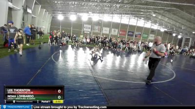 58 lbs Cons. Round 3 - Lee Thornton, Wasatch Wrestling Club vs Noah Lombardo, Legacy Wrestling Academy