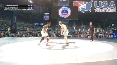 190 lbs Cons. Sub-rd Of 32 - Carter Lester, Ohio vs Caleb Kazarian, Hawaii