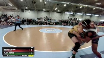 190 lbs Cons. Round 4 - Matt Bierle, Monarch vs Noah Collins, Cherokee Trail