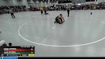 138 lbs Cons. Round 3 - Kane Butrick, Team Valley Wrestling Club vs Gage Lespron, Arizona