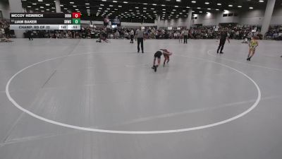 59 lbs Champ. Rd Of 32 - McCoy Heinrich, South Dakota vs Liam Baker, Savage House Wrestling Club