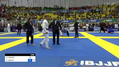 RICAHRD MAYER vs ETHAN DAVID 2023 Brasileiro Jiu-Jitsu IBJJF