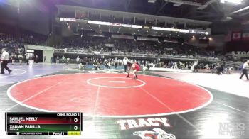 132 lbs Cons. Round 2 - Samuel Neely, Oakdale vs Xadian Padilla, Pitman