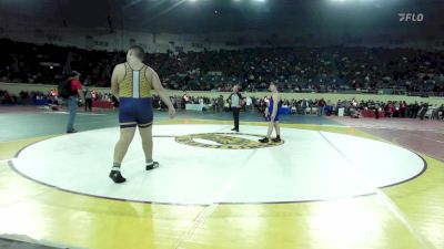 Round Of 64 - James Jones, Hennessey Eagles Jr High vs Noah Tyler, Team Tulsa Wrestling Club