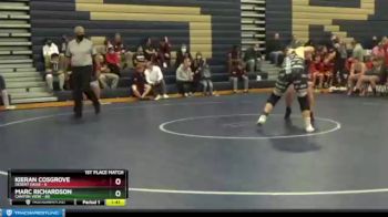 220 lbs Finals (2 Team) - Kieran Cosgrove, Desert Oasis vs Marc Richardson, Canyon View