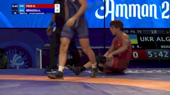 70 kg 1/8 Final - Rostyslav Prus, Ukraine vs Abderrahmane Benaissa, Algeria