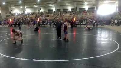 140 lbs Cons. Semi - Gabriel Rowland, Warren County Pioneers vs Gunnar Jensen, Middle TN Training Center