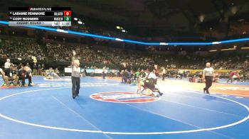 165 Class 1 lbs Champ. Round 1 - Laramie Fenimore, Gallatin vs Cody Rodgers, Marceline