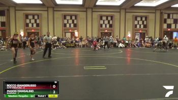 125 lbs Round 1 (6 Team) - Mason Mangalino, BlueWave vs ROCCO GIANGERUSSO, Elite Wrestling