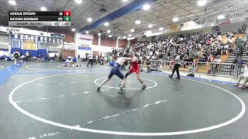 138 lbs Champ. Round 1 - Adrian Drouin, Harvard-Westlake vs Nathan Dorman, Newport Harbor