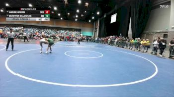 132 lbs Cons. Round 1 - Andre Green, Churchill County vs Estevan Balderas, Basha