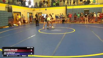 120 lbs Round 4 - Jaisean Phillips, Cougar Wrestling Club vs Ian Giancola, Next Level Training Academy