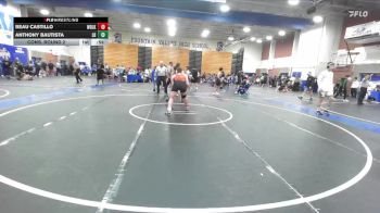 190 lbs Cons. Round 2 - Anthony Bautista, Laguna Hills vs Beau Castillo, Woodlake Union