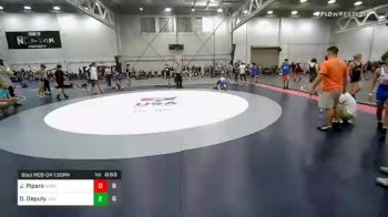 93 lbs Quarterfinal - Joshua Piparo, Iron Horse vs Dom Deputy, JK Squad