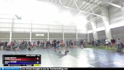 132 lbs Cons. Round 2 - Cade Petty, Charger Wrestling Club vs Dale McKee, Utah