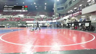 46 lbs 2nd Place Match - Ryett Ferry, Snake River Wrestling Club vs Seger Stanley, Buzzsaw Wrestling Club