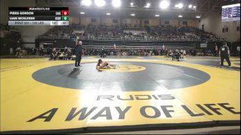 106 lbs Consi Of 16 #1 - Piers Gordon, Eagle Hill School vs Liam McKlveen, The Kiski School