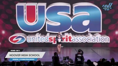 Hoover High School - JV Song/Pom Novice [2023 JV Song/Pom Novice Day 3] 2023 USA Spirit & Junior Nationals/Collegiate Championships