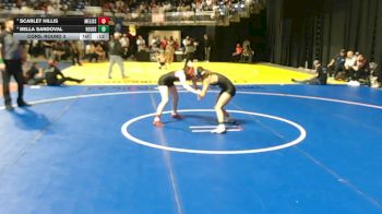 5A 105 lbs Cons. Round 3 - Bella Sandoval, Leander Rouse vs Scarlet Hillis, Melissa