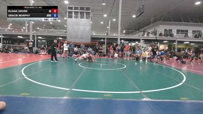 122 lbs Rr Rnd 5 - Eliana Grubb, Kraken Red - Girls vs Gracie Murphy, Apache - Girls