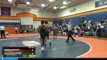 165 lbs Champ. Round 2 - Montavious Yearby, Heidelberg University vs Jordan Hardrick, Ohio Northern