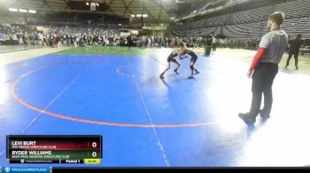 83 lbs Cons. Round 4 - Ryder Williams, Deer Park Ironman Wrestling Club vs Levi Burt, Mat Demon Wrestling Club