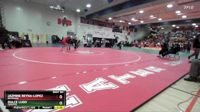 105 lbs Cons. Round 4 - Dulce Lugo, Cerritos vs Jazmine Reyna-Lopez, Buchanan