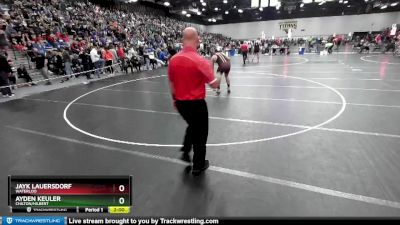 215 lbs Champ. Round 2 - Ayden Keuler, Chilton/Hilbert vs Jayk Lauersdorf, Waterloo