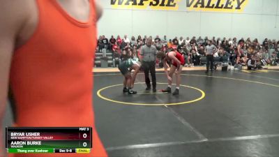 11 lbs Round 2 - Aaron Burke, Waukon vs Bryar Usher, New Hampton/Turkey Valley