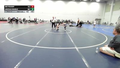 95 lbs Rr Rnd 3 - Ian Vought, PA Crusaders - EL vs Lincoln Knable, 4M Power - EL