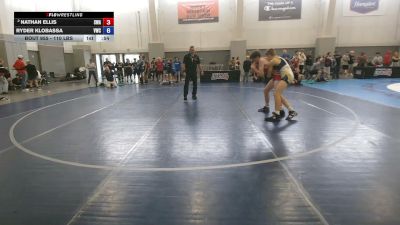110 lbs Cons. Semis - Nathan Ellis, Sanderson Wrestling Academy vs Ryder Klobassa, Viking Wrestling Club