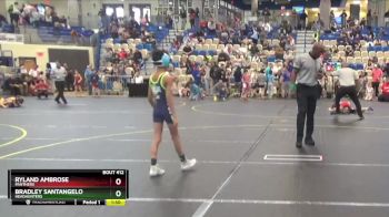 60 lbs Cons. Round 3 - Bradley Santangelo, Headhunters vs Ryland Ambrose, Panthers