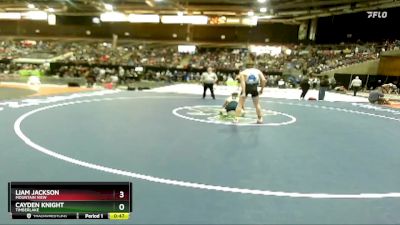 138 lbs Cons. Round 2 - Cayden Knight, Timberlake vs Liam Jackson, Mountain View