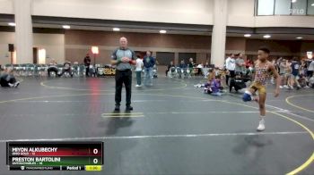 95 lbs Semis & 1st Wrestleback (8 Team) - Miyon Alkubechy, Ohio Gold vs Preston Bartolini, Untouchables