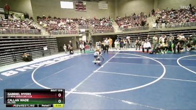 56 lbs Cons. Round 5 - Callan Wade, Millard vs Gabriel Myers, LV Bear Wrestling Club