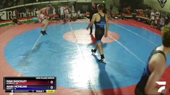 155 lbs Placement (16 Team) - Ivan Shockley, Alaska 2 vs Nash McMilian, Idaho 2